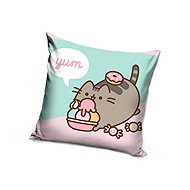 Carbotex Pillowcase Pusheen cat snack 40 × 40 cm - Pillowcase