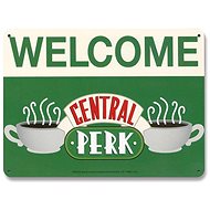 Friends Welcome to the Central Perk Metal decorative wall sign - Sign