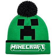 Minecraft Creeper: Green winter beanie with pompom - Winter Hat