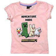 Minecraft T-shirt pink 116 - T-Shirt