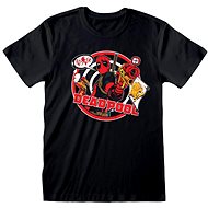 Marvel - Deadpool Badge - tričko XL - T-Shirt