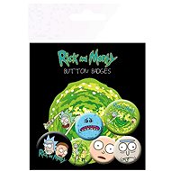Rick & Morty - set of pancakes - Badge
