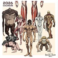 Comics: Attack On Titan - Wall Calendar 2026 - Wall Calendar