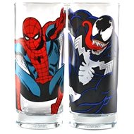 Marvel - Spiderman and Venom - glass 2pcs - Glass