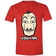 La Casa De Papel - Paper House: Mask and Logo - T-shirt XL - T-Shirt