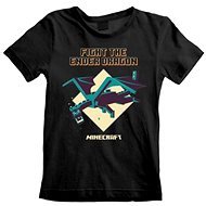 Minecraft - Ender Dragon - Kinder T-Shirt - 7-8 Jahre - T-Shirt