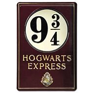 Harry Potter - Platform 9 3/4 - 3D Metal Wall Sign - Sign