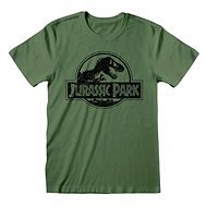 Jurassic Park|Jurský park – Mono Logo – tričko M - Tričko