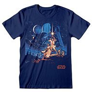 Star Wars|Hvězdné války - New Hope Vintage Characters - tričko XL  - Tričko