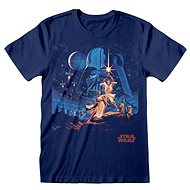 Star Wars|Star Wars - New Hope Vintage Characters - tričko XL - T-Shirt