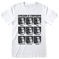 Star Wars|Star Wars - Expressions Of Stormtrooper - tričko M - T-Shirt