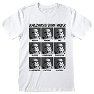 Star Wars|Hvězdné války - Expressions Of Stormtrooper - tričko S  - Tričko