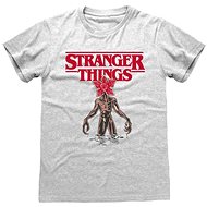 Stranger Things - Logo Demogorgon - tričko M - T-Shirt