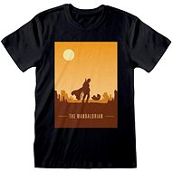 Star Wars|Star Wars TV series The Mandalorian - Retro Poster - T-shirt XL - T-Shirt