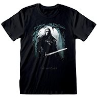 The Witcher|The Witcher - Silhouette Moon - tričko S - T-Shirt