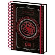 Game of Thrones - Targaryen - Spiral Notebook - Journal
