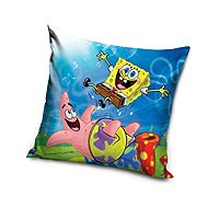 Carbotex Sponge Bob and Patrick's Trampoline 40 × 40 cm - Pillow
