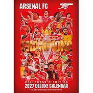 FC Arsenal – Deluxe Wall Calendar 2027 - Wall Calendar