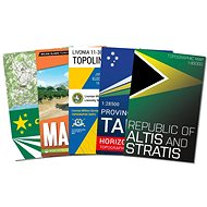 Arma Printed Map Collection (5 Pcs, 6 Maps) - Gaming Accessory