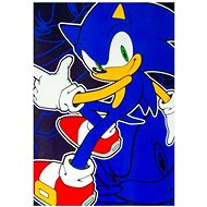 Sonic The Hedgehog: Image Ready For Action - fleece blanket - Blanket