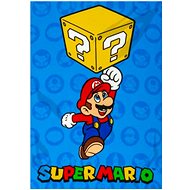 Super Mario: Reaching For A Blok - fleece blanket - Blanket