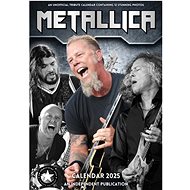 CALLDREAMS Calendar 2025 - Metallica - Wall Calendar