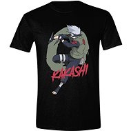 Naruto: Kakashi Fighting - tričko XL - Tričko