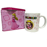 Super Mario: Peach - mug with money box - Gift Set