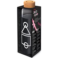 Squid Games - glass bottle with sleeve 585 ml - Drinking Bottle