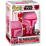 Funko POP! Star Wars Valentines S2- Mando w/Grogu - Figure