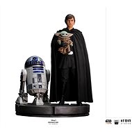 Star Wars - The Mandalorian - Luke Skywalker, R2-D2 and Grogu - Legacy Replica 1/4 - Figure