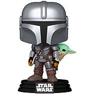 Funko POP! Star Wars: Mandalorian and Grogu - The Mandalorian w/Grogu - Figure