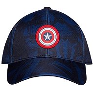Marvel Captain America: logo - cap - Baseball Cap