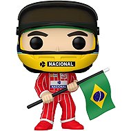 Funko POP! Formula 1 - Ayrton Senna w/ Brazilian Flag - Figure