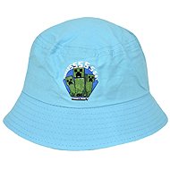 Fashion UK Minecraft hat light blue 52 - Wide-Brimmed Hat