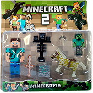 Toybit Minecraft level 2 figure collection 7 pcs set - Figure and Accessory Set