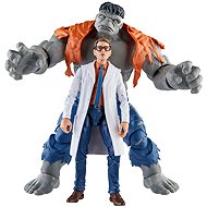 Avengers Marvel Legends Action Figures - Gray Hulk & Dr. Bruce Banner - Figure