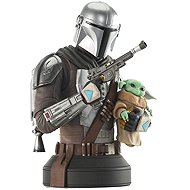 Star Wars: The Mandalorian - bust - The Mandalorian with Grogu - Figure
