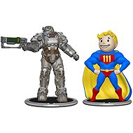 Fallout Mini Figures 2 - Pack Set C T-60 & Vault Boy Power 7 cm - Figure and Accessory Set