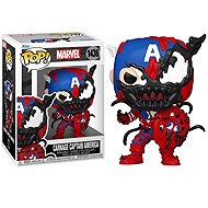 Funko Pop! Marvel Carnage Captain America 1436 - Figure