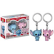 Funko POP! Keychain Lilo & Stitch 2-Pack Stitch & Angel 4 cm - Keychain