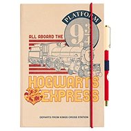Harry Potter: All Aboard The Hogwarts - notepad with pen - Notepad