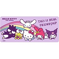 Hello Kitty: This is the real friendship - Mouse and Keyboard Mat - Mouse Pad