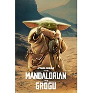 Star Wars: Mandalorian a Grogu - Plakát - Poster