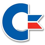 Commodore Logo 8 × 7 cm - Self-Adhesive Sticker