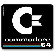 Commodore C64 Logotype 8 × 6,5 cm - Self-Adhesive Sticker