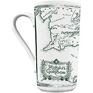 Pán prstenů: Keramický hrnek - bílá mapa 470 ml - Mug