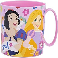 STOR Princesses – pink plastic mug, 390 ml - Mug
