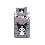 Jerry Fabrics Bedding Kuromi HK065 140 × 200 cm, 70 × 90 cm - Bed Linen
