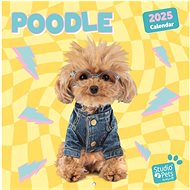 Poodle wall calendar 2025 - Wall Calendar